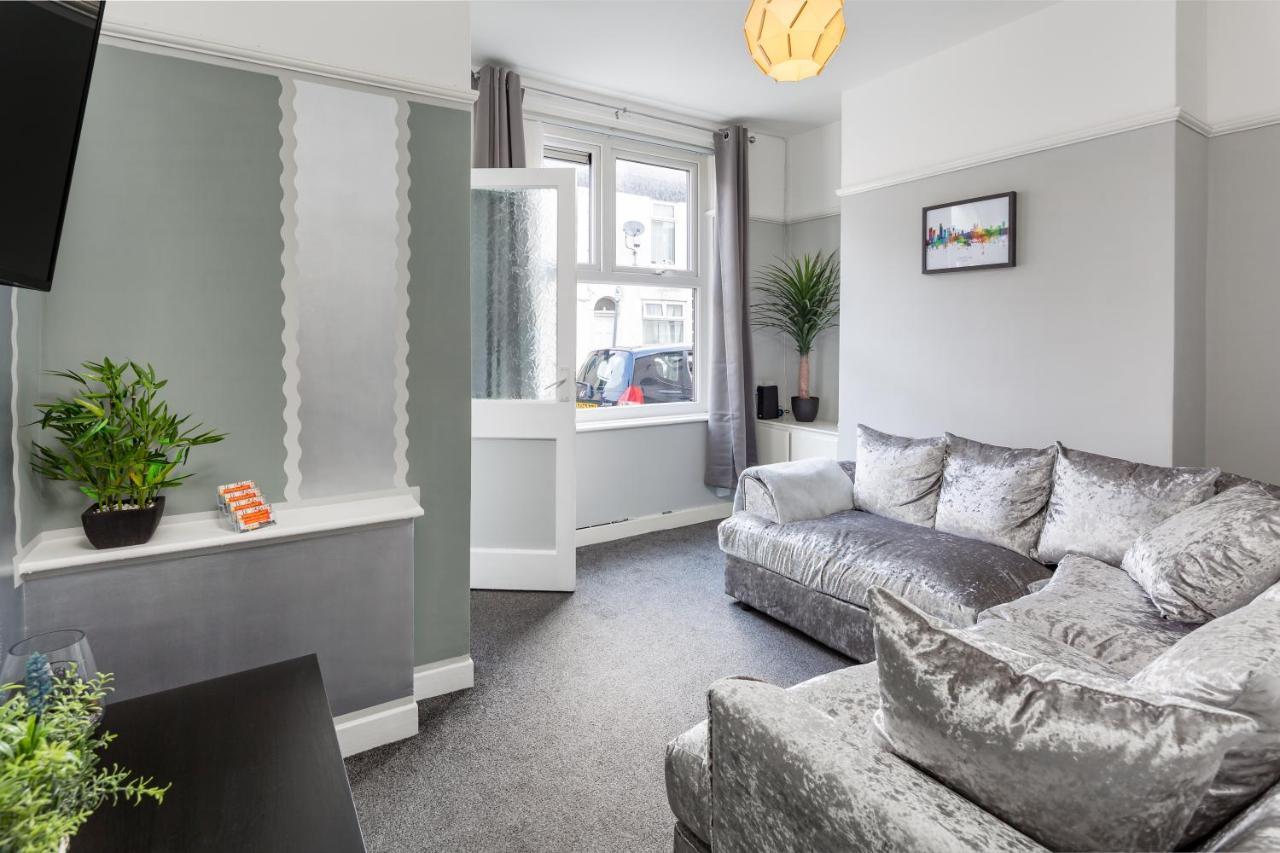 Comfortable Liverpool Townhouse - Free Parking Exterior foto